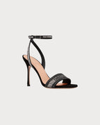 CHRISTIAN DIOR Women's Dway Heeled Sandal | 迪奥 高跟凉鞋 (黑色) - LondonKelly 英国名牌代购