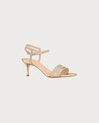 CHRISTIAN DIOR Women's Dway Heeled Sandal | 迪奥 高跟凉鞋 (金色) - LondonKelly 英国名牌代购