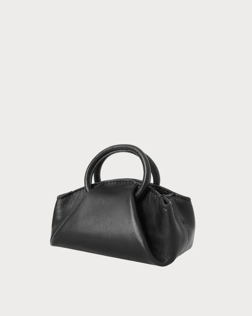 COS Fold Nano Crossbody Bag Leather | 迷你斜咩袋 (黑色) - LondonKelly 英國名牌代購