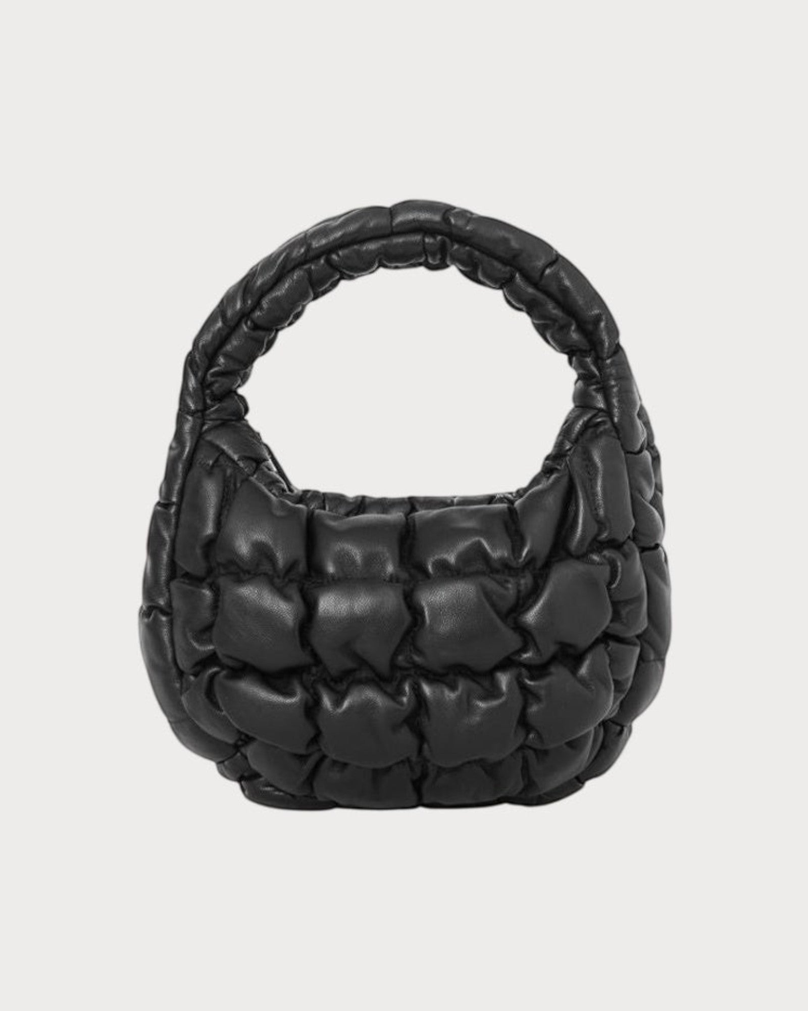 COS Quilted Bag Leather(Micro/Black) | LONDONKELLY – LONDONKELLY