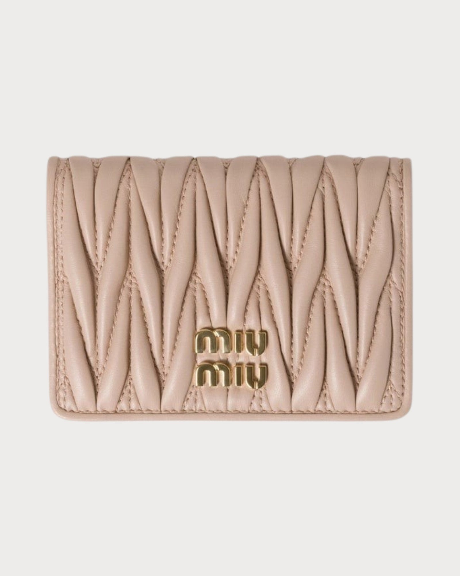 MIU MIU Nappa Leather Card Holder(Many) | LONDONKELLY