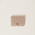 MIU MIU Nappa Leather Card Holder | 繆繆 卡套銀包 (多色)