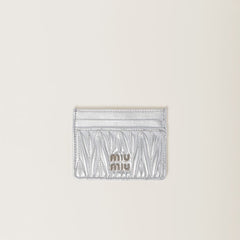 MIU MIU Matelasse Nappa Leather Card Holder | 繆繆 卡套 (多色)