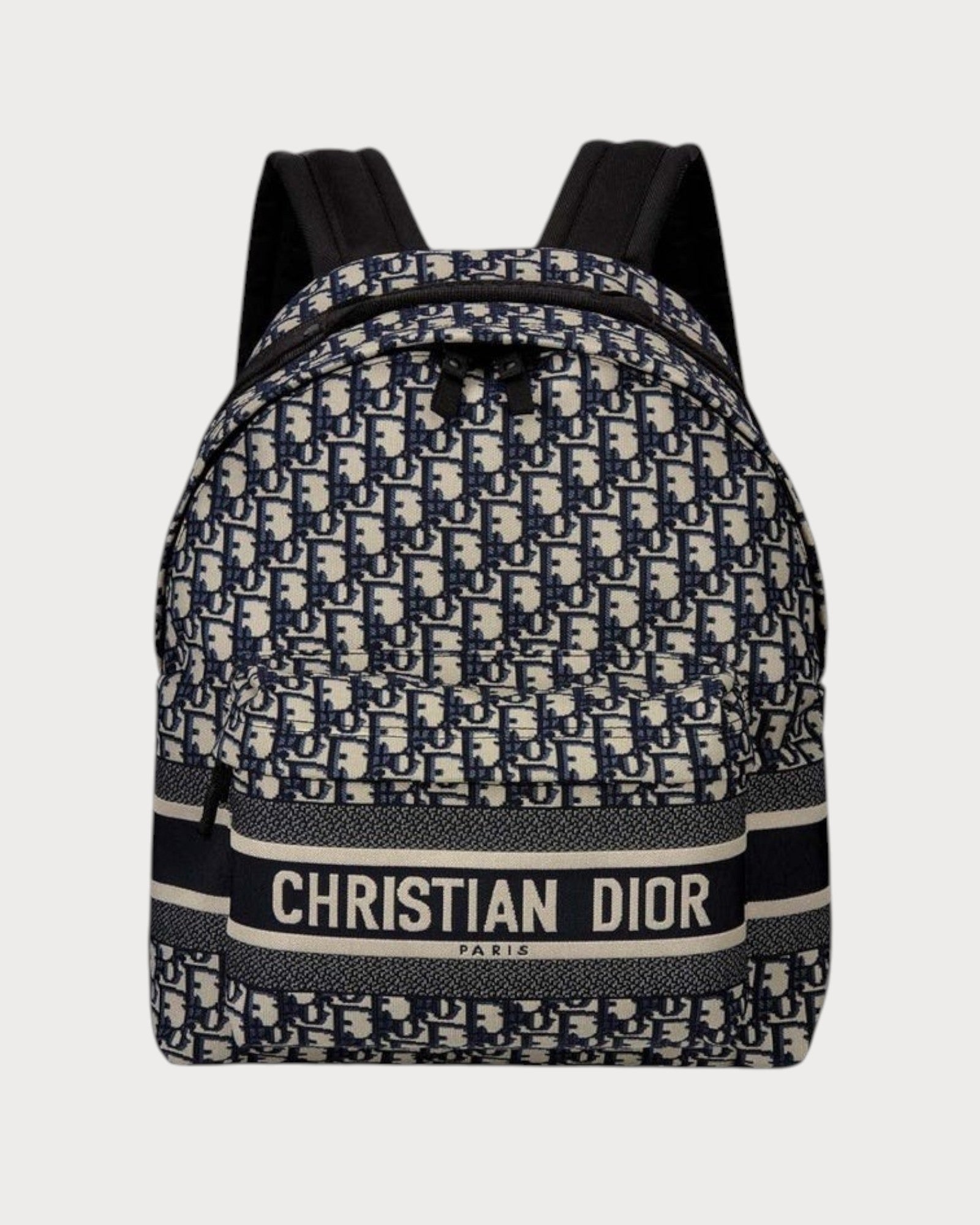 CHRISTIAN DIOR Diortravel Backpack Oblique Jacquard(Navy CHRISTIAN DIOR Diortravel Backpack Oblique Jacquard(Navy