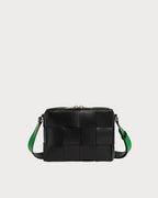BOTTEGA VENETA Men's Cassette Camera Bag | 葆蝶家 男仕手袋 (Black)