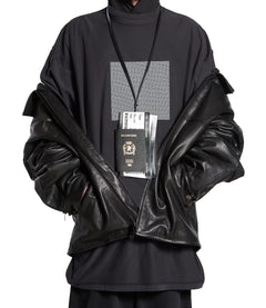 BALENCIAGA Men's Passport Phone Holder | 巴黎世家 男仕電話套 (黑色) - LondonKelly 英國名牌代購