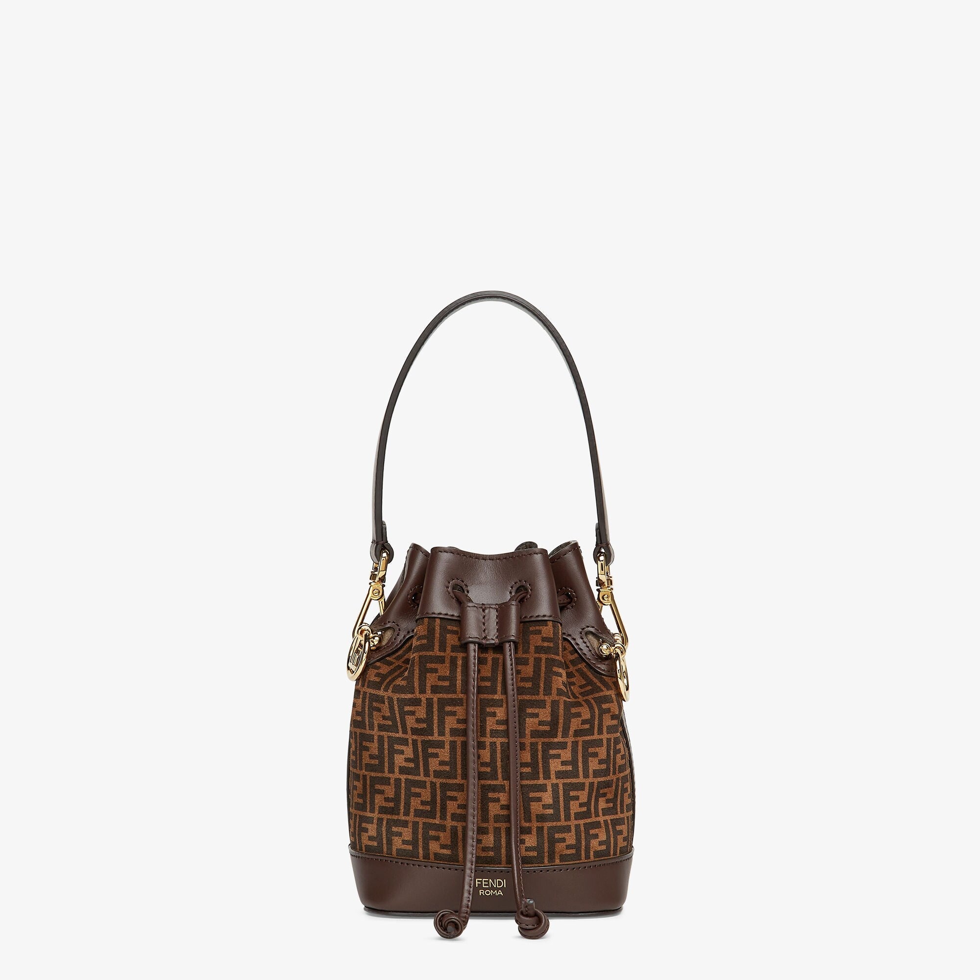 FENDI Mon Tresor Mini Bag Fendi bucket bag mini brown LondonKelly