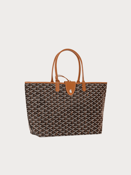 GOYARD Saint Louis Bag Goyardine Canvas & Calfskin(PM/Many) - LONDONKELLY 英國名牌代購