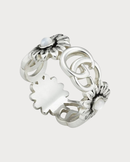 GUCCI Double G Mother of Pearl Ring | 古馳 戒指 (多色) - LONDONKELLY 英國名牌代購