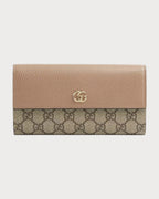 GUCCI GG Marmont Continental Wallet | 古驰 长银包 (Beige)