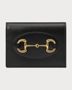 GUCCI Horsebit 1955 Card Case Wallet | 古馳 銀包 (黑色) - LondonKelly 英國名牌代購
