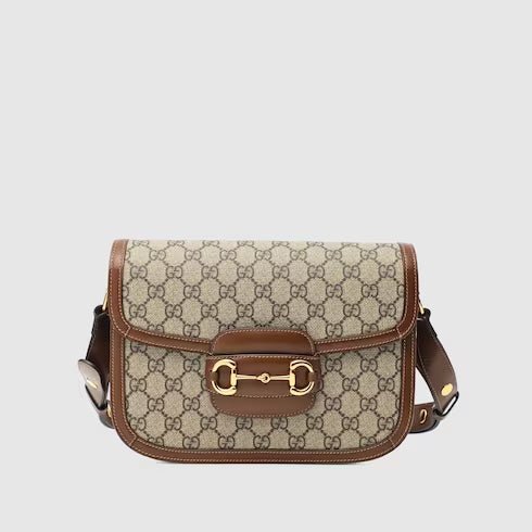 GUCCI Horsebit 1955 Shoulder Bag Gucci handbag (brown)