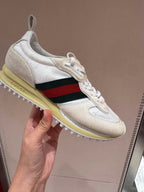 GUCCI Re-Motion GG Jacquard Sneaker(White) - LONDONKELLY 英國名牌代購