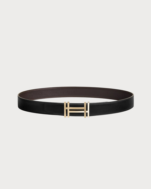 HERMES Men's H Au Carre Belt Buckle & Reversible Leather Strap | 爱马仕男仕双面皮带(32MM/ 多色)