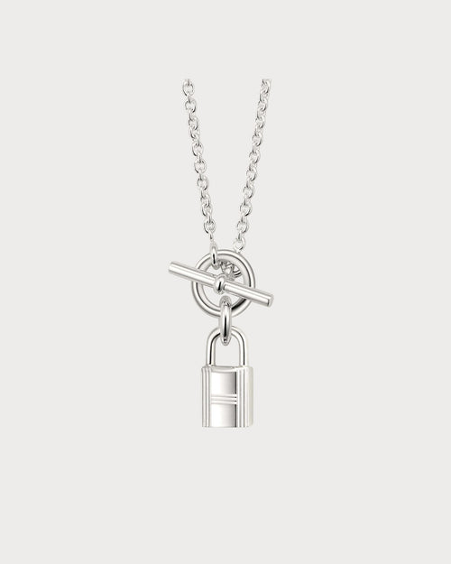 HERMES Kelly Cadenas Pendant | 愛馬仕 頸鏈 (銀色) - LondonKelly 英國名牌代購