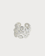 HERMES Large Chaine d'ancre Enchainee Ring | 愛馬仕 戒指 (銀色) - LondonKelly 英國名牌代購
