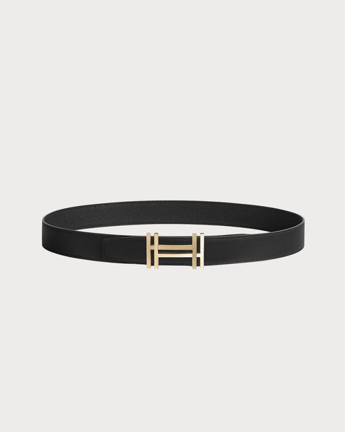 HERMES Men's H Au Carre Belt Buckle & Reversible Leather Strap | 愛馬仕 男仕雙面皮帶 (32MM/ 多色) - LondonKelly 英國名牌代購