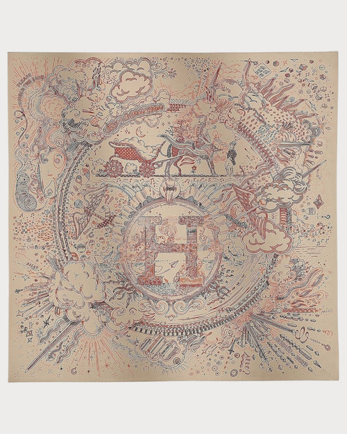HERMES Please Hold The Line Scarf 90 | 爱马仕 丝巾 (多色) - LONDONKELLY 英国名牌代购