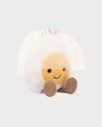 JELLYCAT Amuseables Boiled Egg Bride | 水煮蛋新娘 (白色) - LondonKelly 英国名牌代购