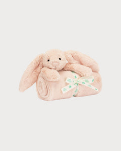 JELLYCAT Bashful Bunny Blankie | 害羞的兔子毛毯 (多色) - LondonKelly 英國名牌代購