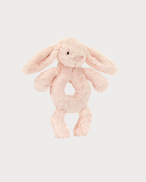 JELLYCAT Bashful Bunny Ring Rattle | 害羞的兔子響鈴 (多色) - LondonKelly 英國名牌代購