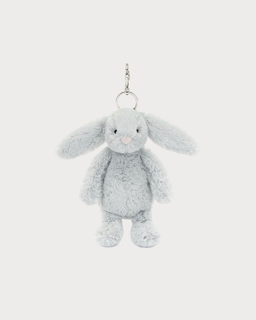 JELLYCAT Bashful Silver Bunny Bag Charm | 银色兔子手袋挂饰 (银色) - LondonKelly 英国名牌代购