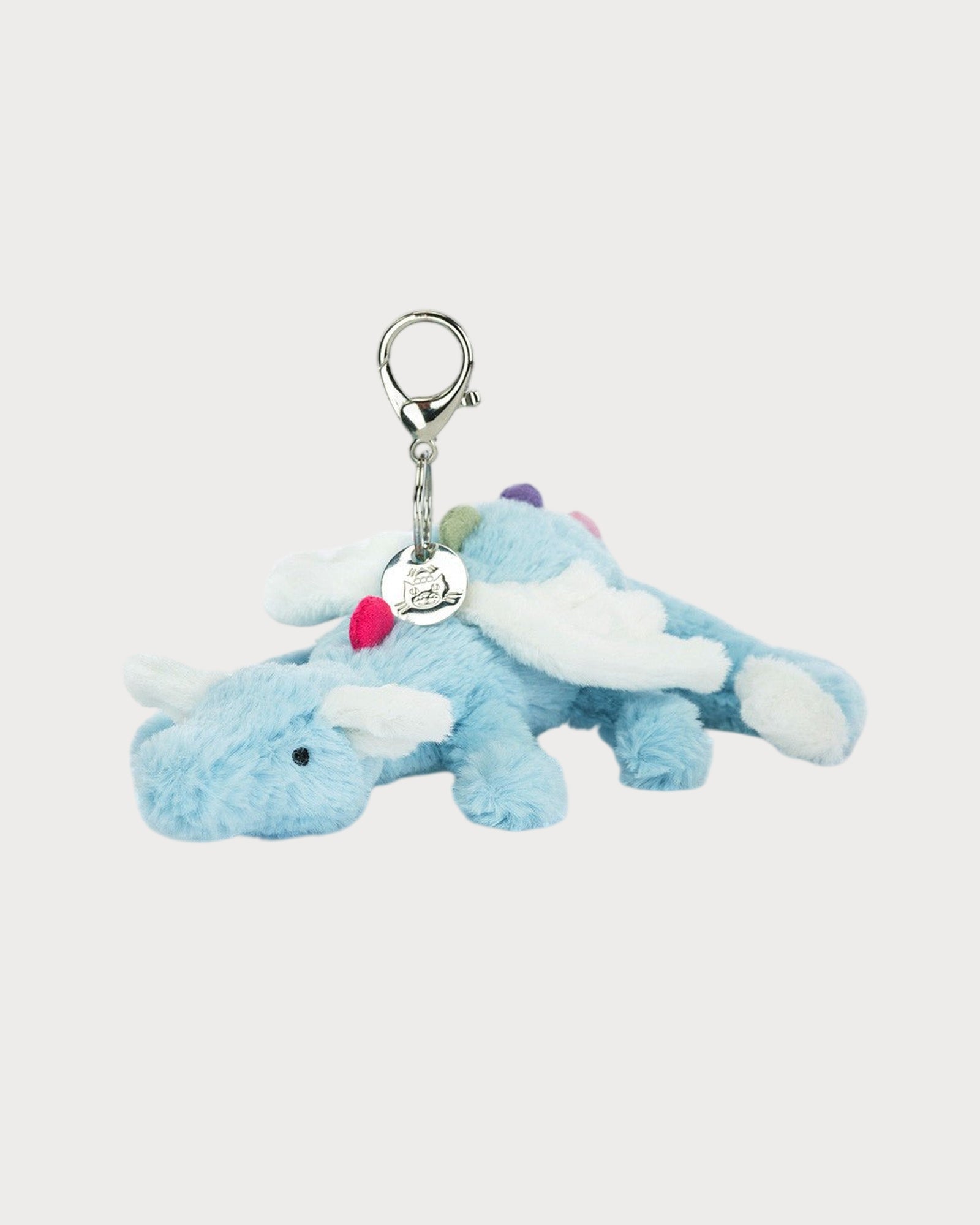 新品　 Sky Dragon Bag Charm スカイドラゴン Jellycat Sky Dragon Bag Charm 掛飾(藍色) | LONDONKELLY