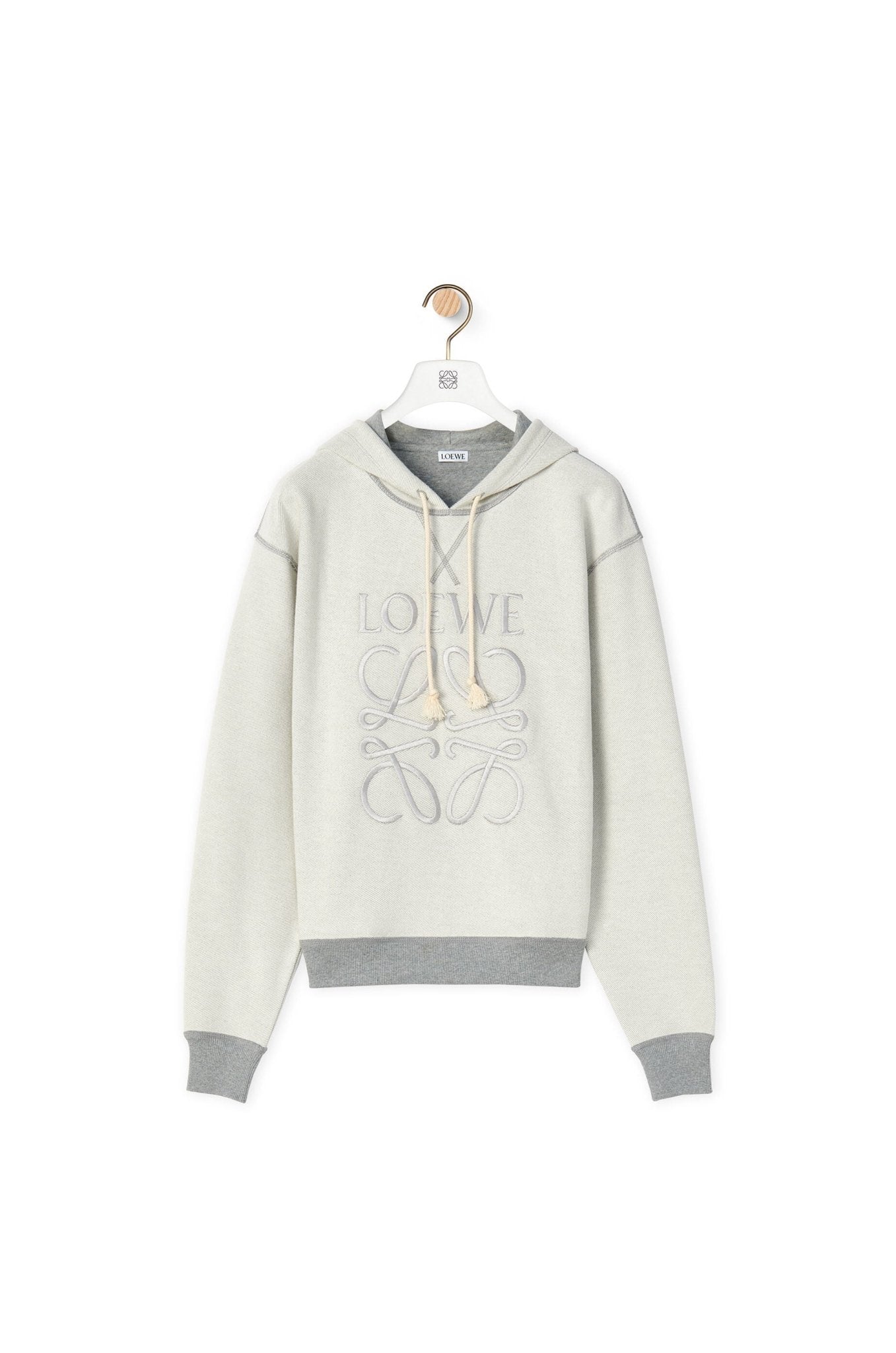 LOEWE Anagram Regular Fit Hoodie | LOEWE hoodie (grey) – LondonKelly 英國名牌代購