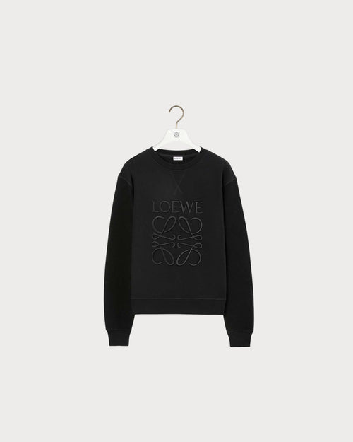 LOEWE Anagram Regular Fit Sweatshirt | 羅意威 長袖衛衣 (黑色) - LondonKelly 英國名牌代購