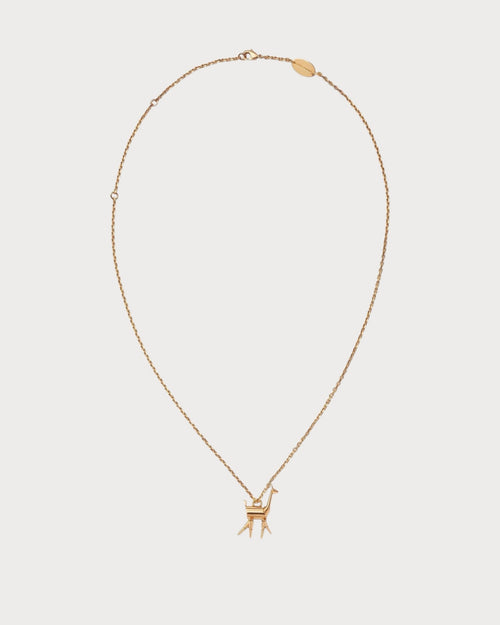 LORO PIANA Vicuna Necklace | 诺悠翩雅 颈链 (金色) - LONDONKELLY 英国名牌代购