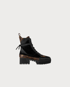 LOUIS VUITTON 1A4XY1 Women's Laureate Desert Boot | 路易威登 短靴 (啡黑色) - LondonKelly 英国名牌代购