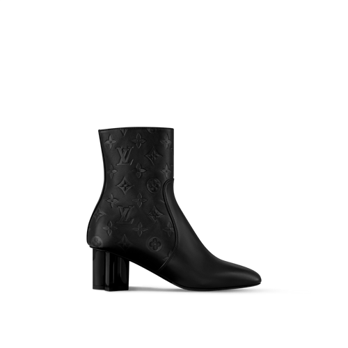 LOUIS VUITTON 1ADCLL Women's Silhouette Ankle Boots | 路易威登 短靴 (黑色) - LondonKelly 英國名牌代購