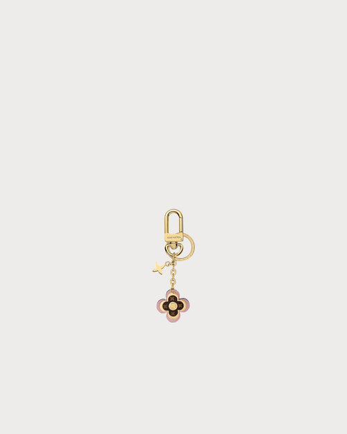 LOUIS VUITTON M63085 Blooming Flowers BB Bag Charm and Key Holder | 路易威登 锁匙扣 (金色)