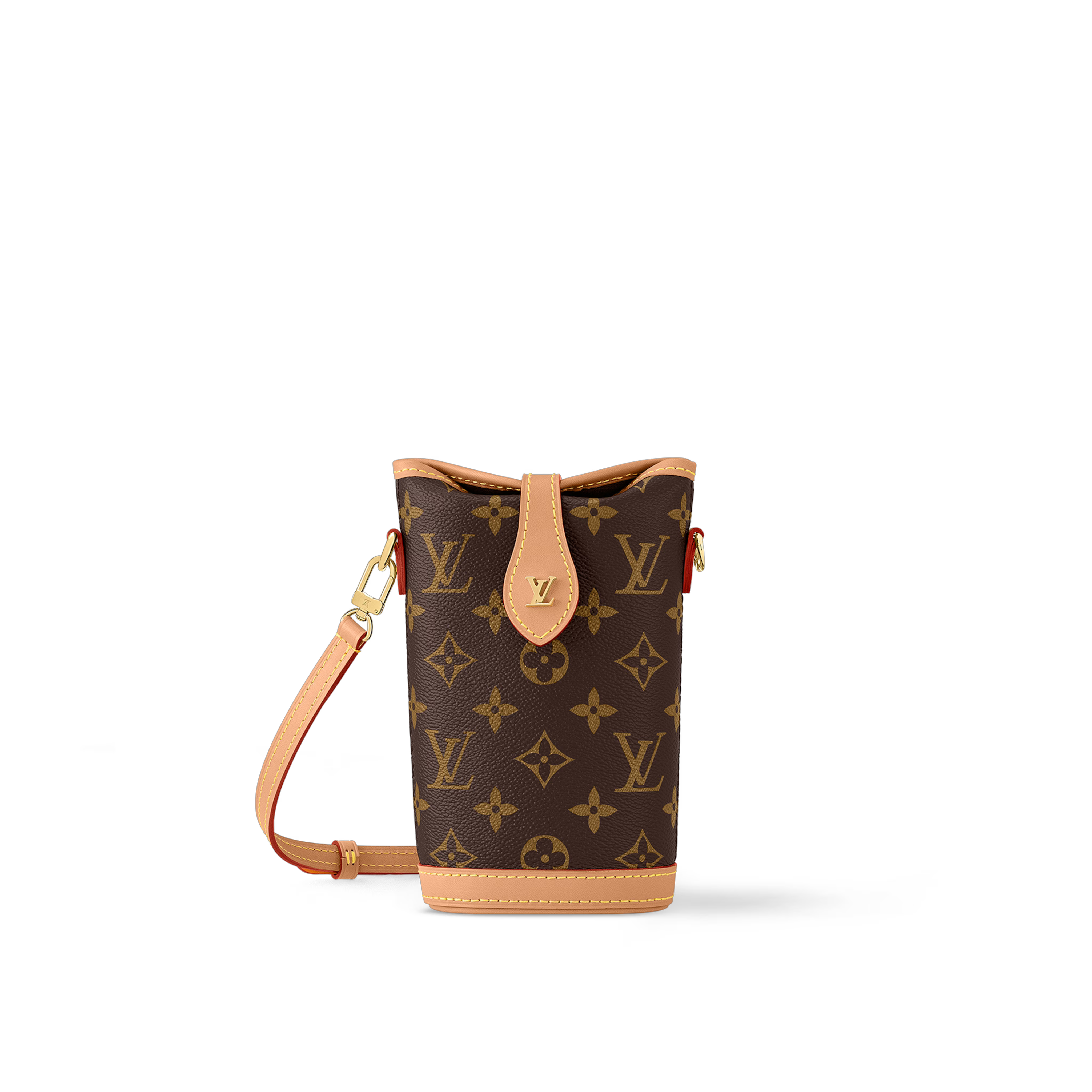 LOUIS VUITTON M80874 Fold Me Pouch Louis Vuitton handbag brown pres LondonKelly