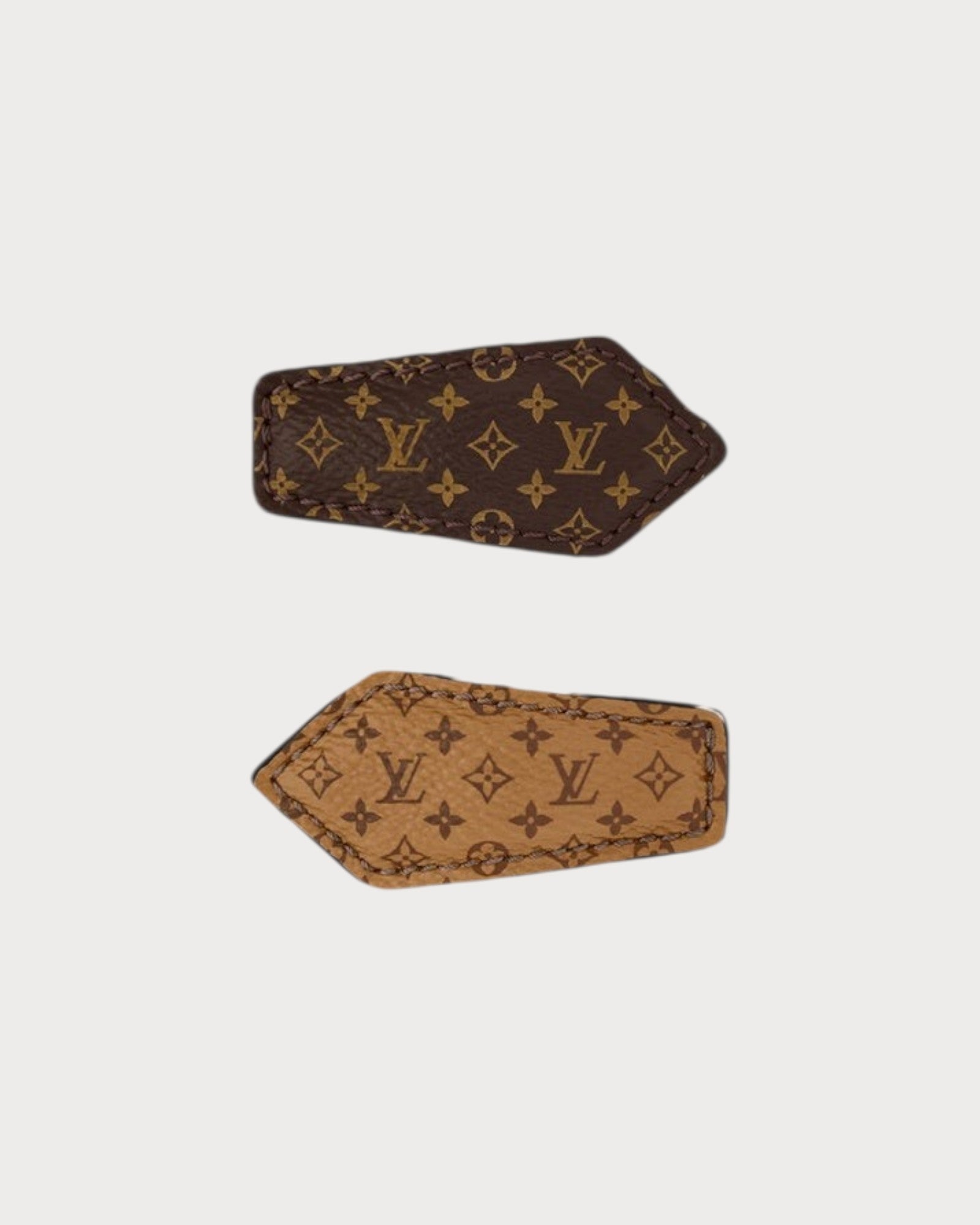 Monogram Canvas Hair Barrettes, Handmade set of two Custom Stand for Embroidery Machine: DIY Guide | TikTok main image 3