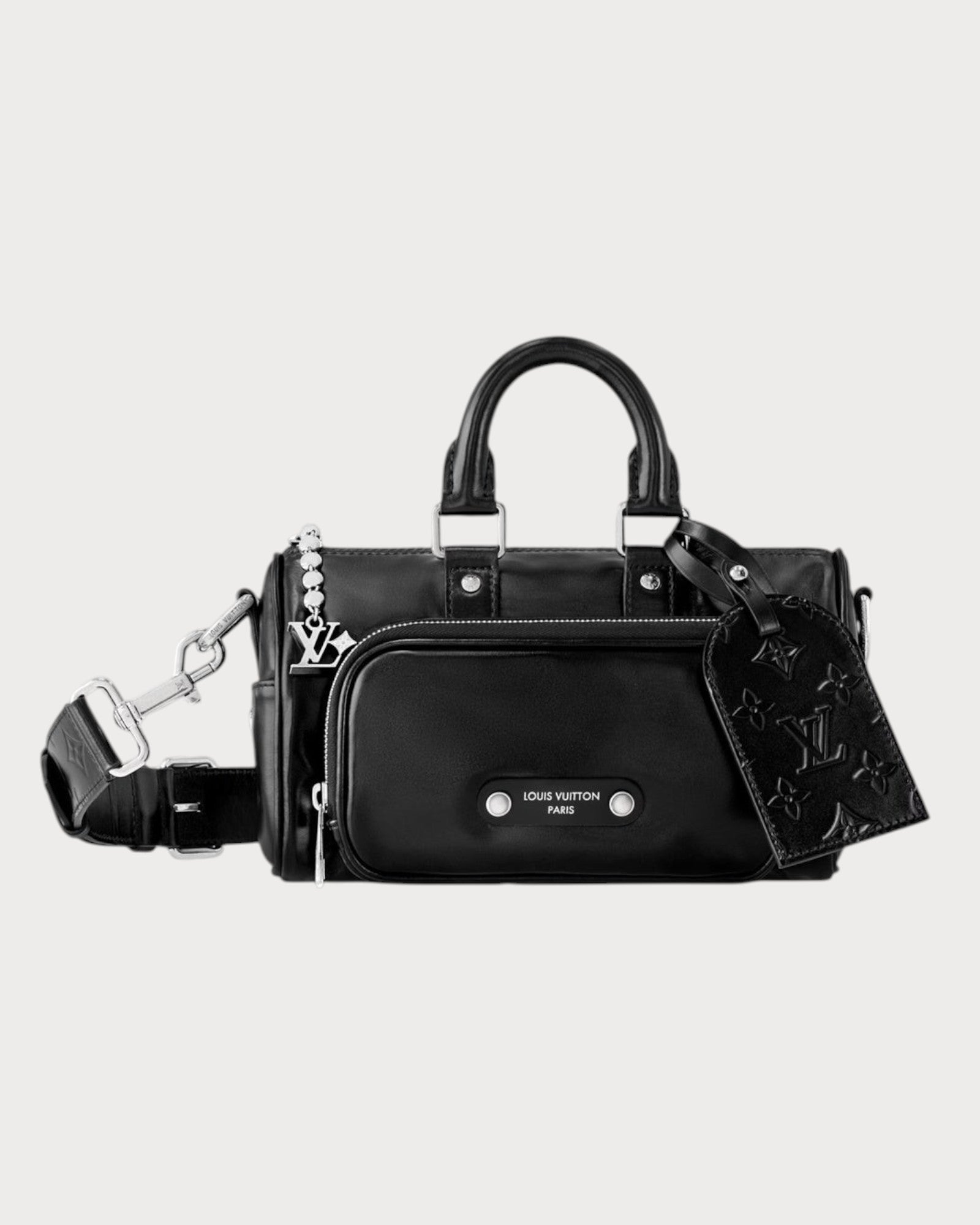 LOUIS VUITTON M13988 Men's Keepall Cargo Bandoulière 25 Bag