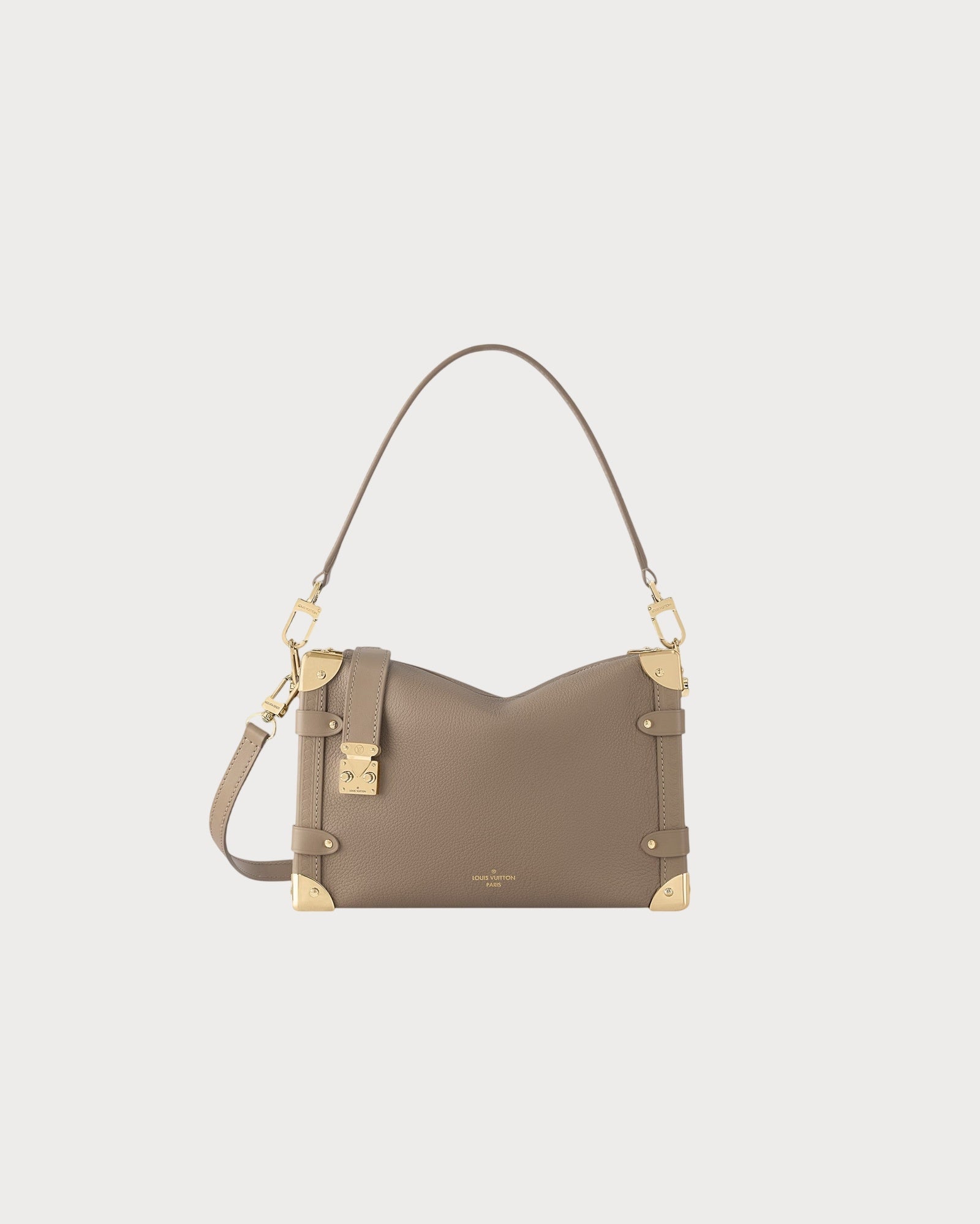 LOUIS VUITTON M25072 Side Trunk Bag Leather(MM/2 Colors