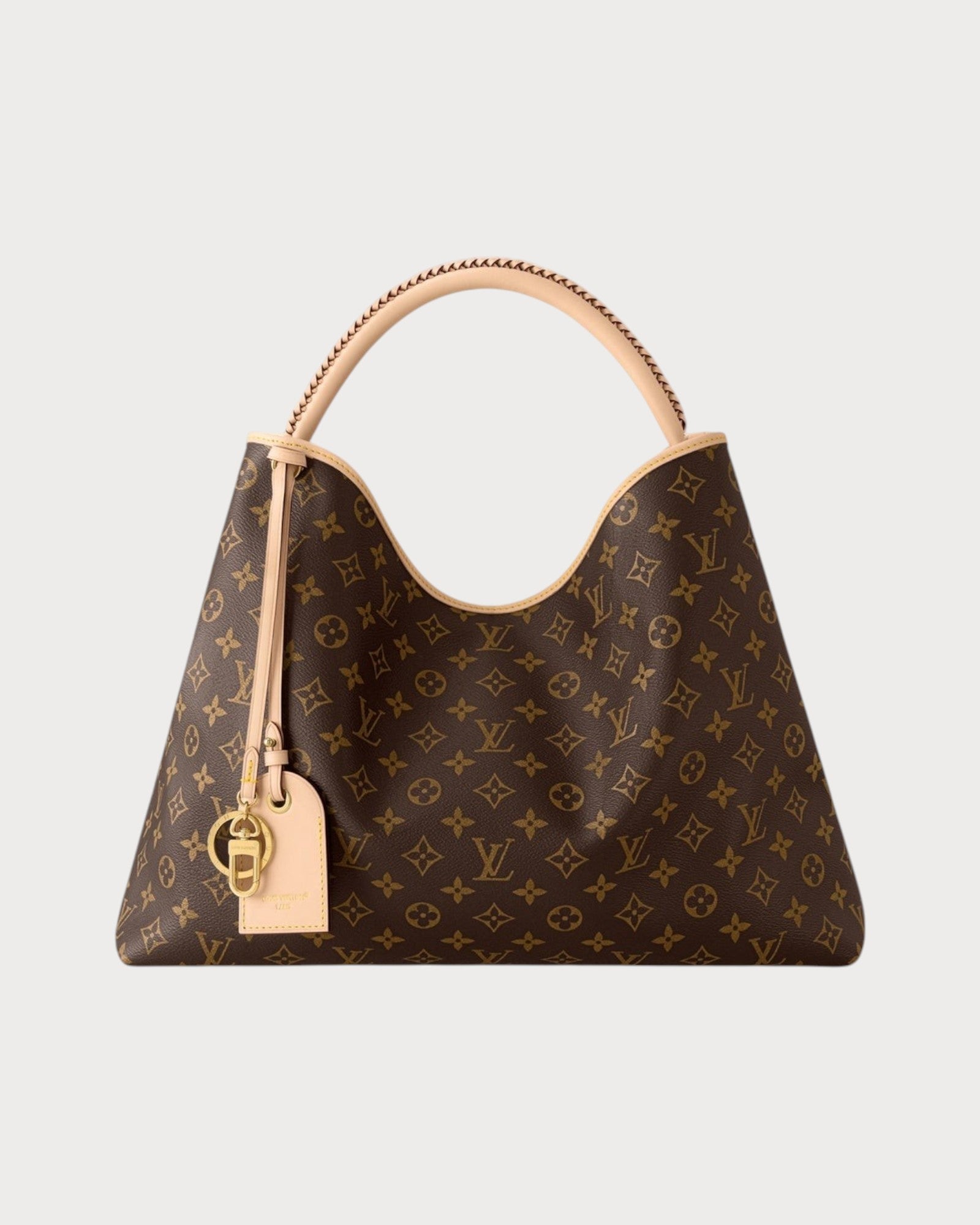 バッグ LOUIS VUITTON 路易威登 M25877 Again Bag Monogram塗層帆布手袋(啡色) | LONDONKELLY