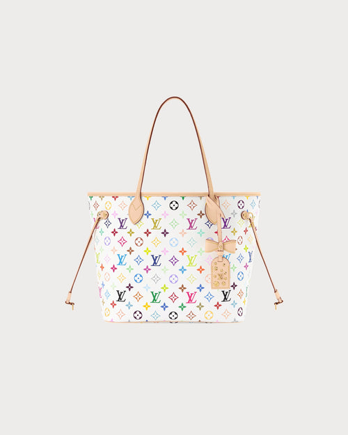 LOUIS VUITTON M27787 LV x TM Neverfull MM Bag | 路易威登 手提袋 (白色) - LondonKelly 英國名牌代購