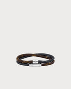 LOUIS VUITTON M8154E Keep It Double Leather Bracelet | 路易威登 男仕手帶 (啡色) - LondonKelly 英國名牌代購