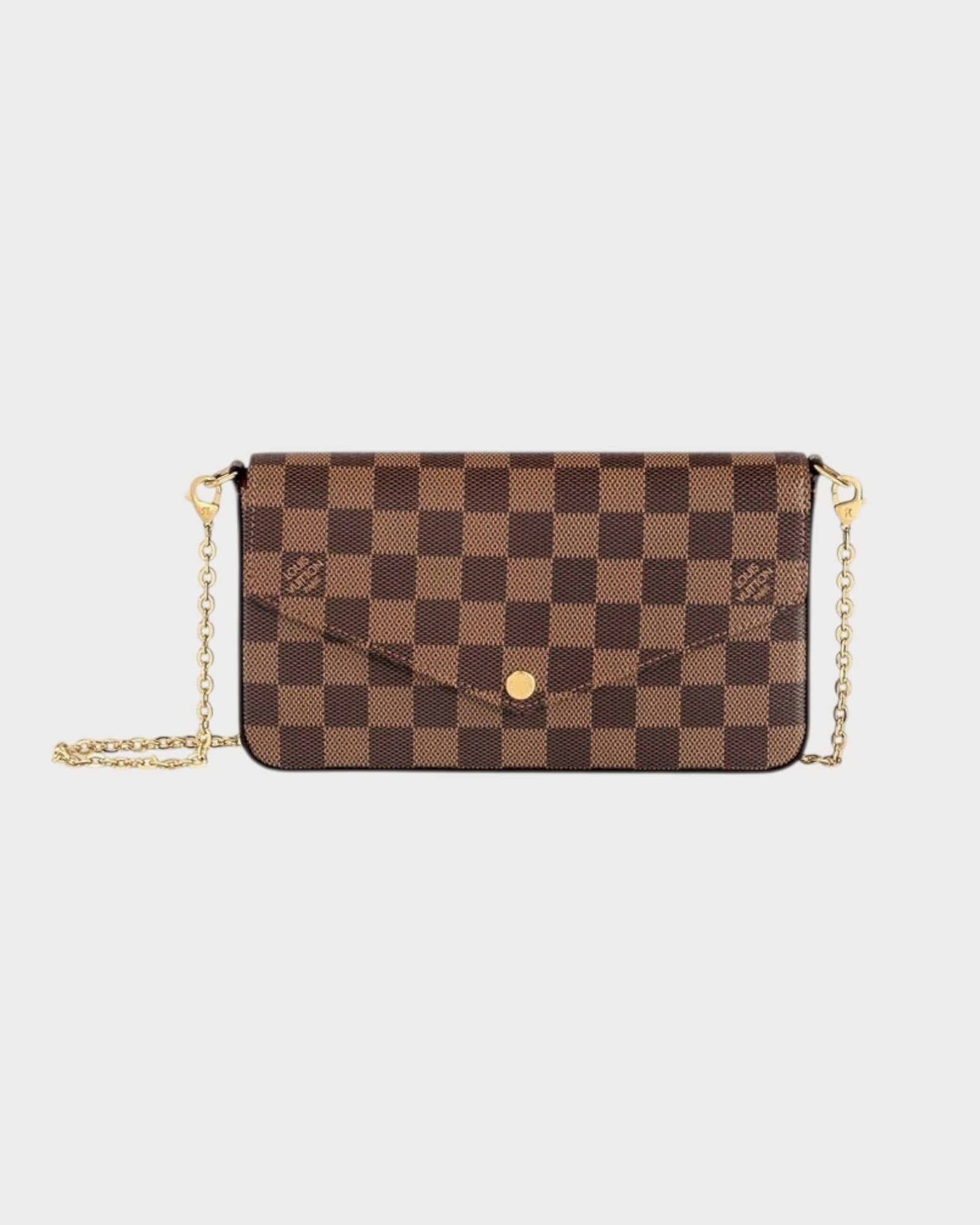 LOUIS VUITTON N40491 Felicie Pochette Damier Ebene Canvas(2 Colors