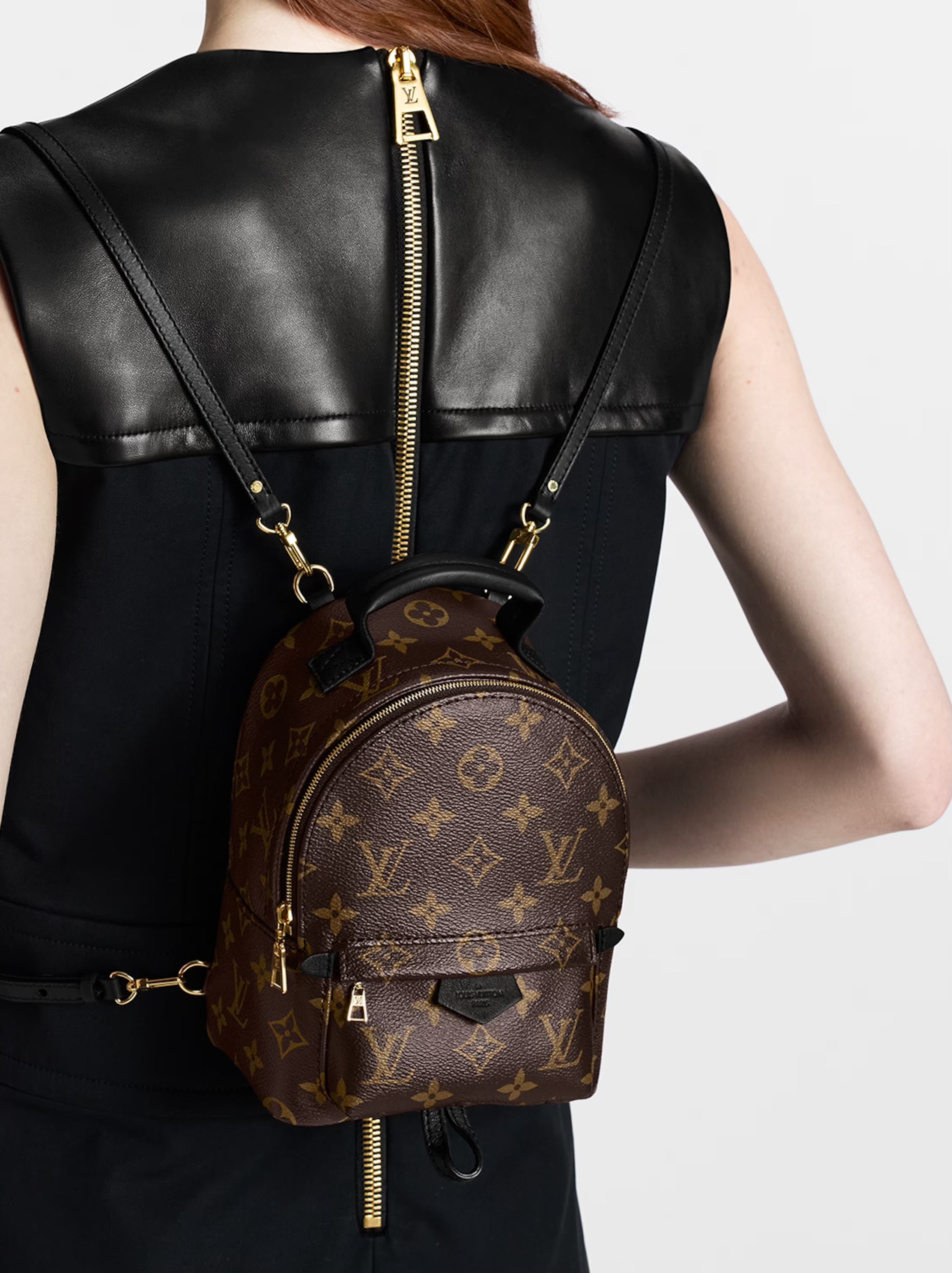 louis vuitton palm springs backpack mini