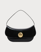 MARNI Black Leather Butterfly Medium Hobo Bag | 玛尼 腋下袋 (黑色) - LONDONKELLY 英国名牌代购