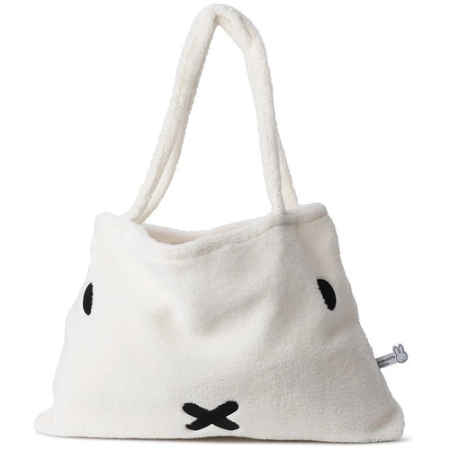 MIFFY Recycled Teddy Shopping Bag | 米菲再生泰迪熊購物袋 (白色) - LondonKelly 英國名牌代購