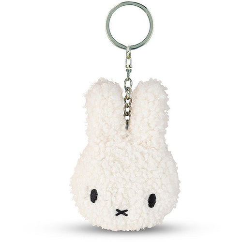 MIFFY Tiny Teddy Recycled Keyring White | 米菲小泰迪回收鑰匙圈 (白色) - LondonKelly 英國名牌代購
