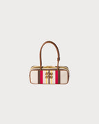 MIU MIU Beau Canvas and Leather Bag | 缪缪 手袋 (彩色) - LondonKelly 英国名牌代购