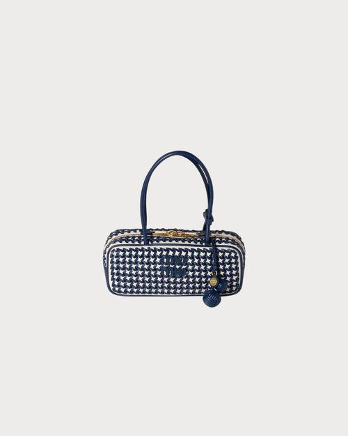MIU MIU Beau Leather Bag | 缪缪 手袋 (蓝白色) - LondonKelly 英国名牌代购