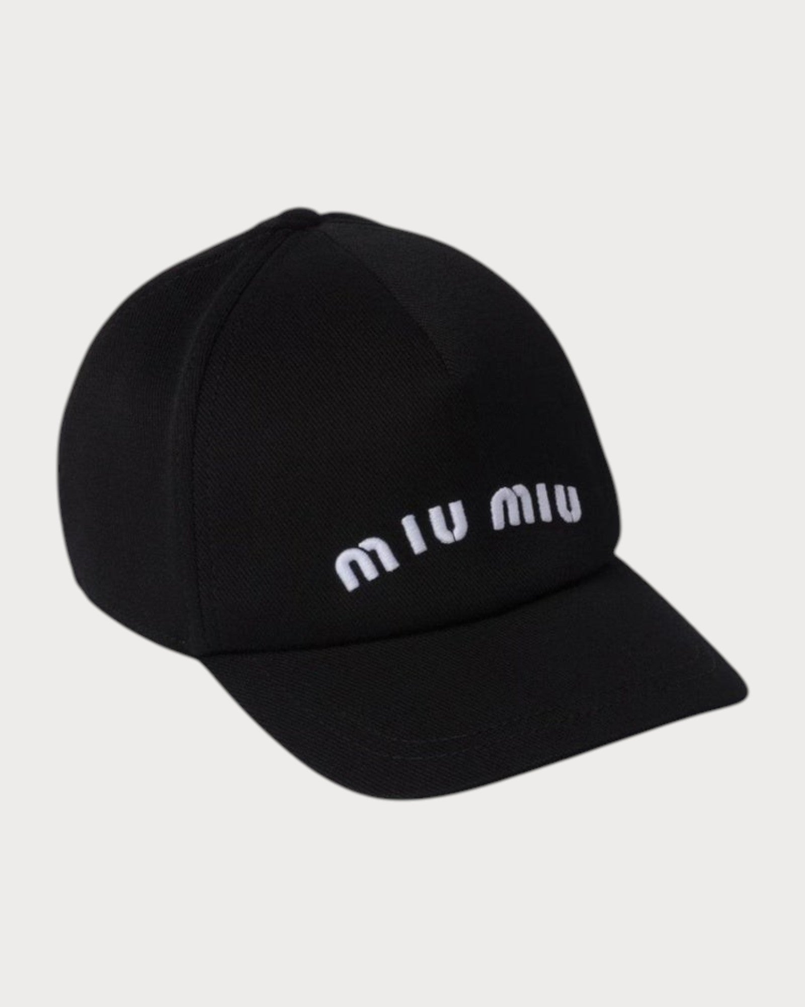 MIU MIU Drill Baseball Cap Cotton(2 Colors) | LONDONKELLY