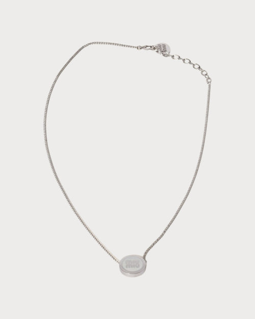 MIU MIU Metal necklace | 缪缪 颈链 (多色/银链) - LONDONKELLY 英国名牌代购