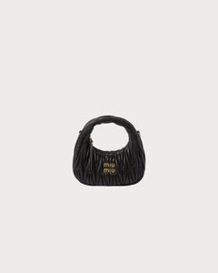 MIU MIU Wander Matelasse Nappa Leather Hobo Mini-Bag | 繆繆 迷你手袋 (多色) - LondonKelly 英國名牌代購